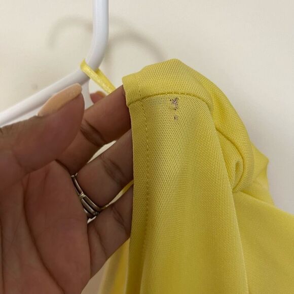 Staud Serena One Shoulder Multi Color Long Dress Medium - Picture 8 of 11